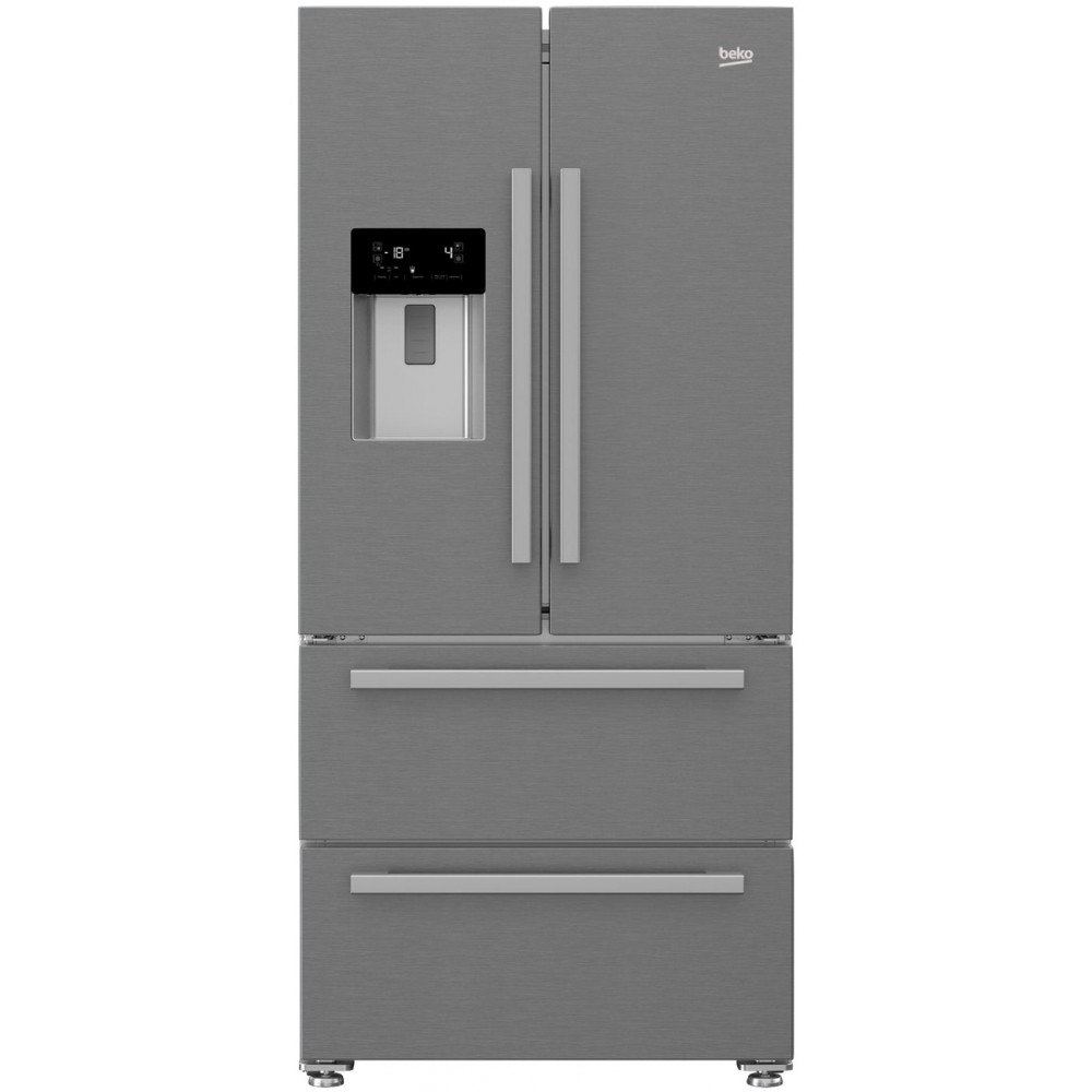 BEKO GNE60530DX Amerikaanse koelkast - Elektro Witgoed ...