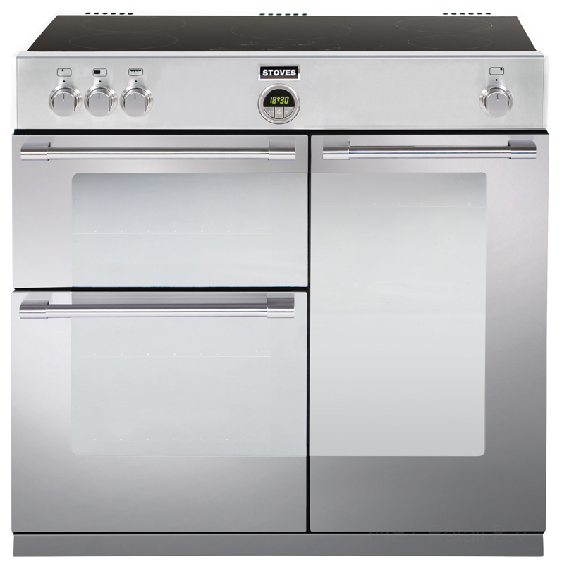 Stoves Richmond Deluxe S900EI Vrijstaand fornuis Elektro Witgoed Outlet Apeldoorn