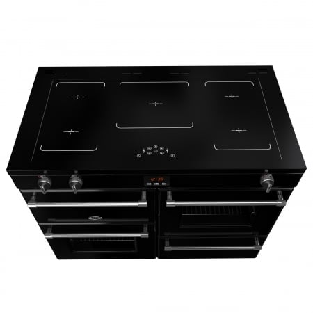 Stoves Gourmet 110 EI inductie fornuis / zwart OP = OP - Afbeelding 2