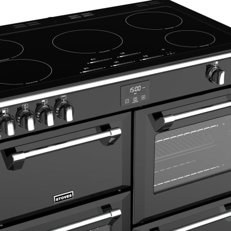 Stoves Richmond S1000 Ei zwart fornuis 5 JAAR GARANTIE - Afbeelding 4