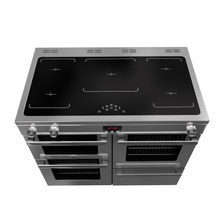 Belling Cookcentre 100 Ei prof RVS fornuis - Afbeelding 4