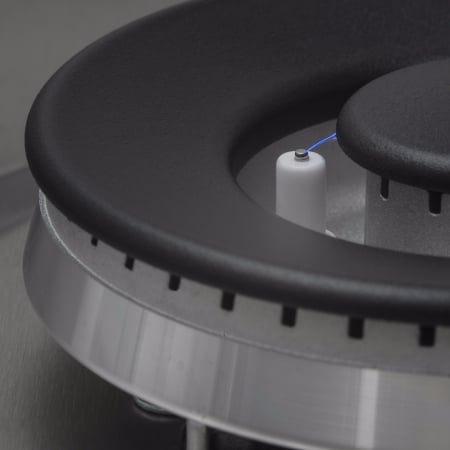 Inventum VFG6034WGRVS fornuis Vrijstaand fornuis Gaskookplaat Roestvrijstaal A - Afbeelding 3