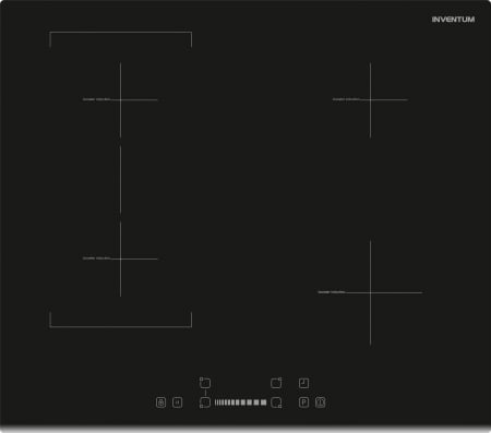 Inventum IKI6034 kookplaat Zwart Ingebouwd Inductiekookplaat zones 4 zone(s) - Afbeelding 2