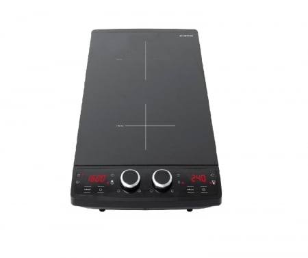 Inventum VKI3010ZWA kookplaat Zwart Aanrecht Zoneloze inductiekookplaat 2 zone(s)