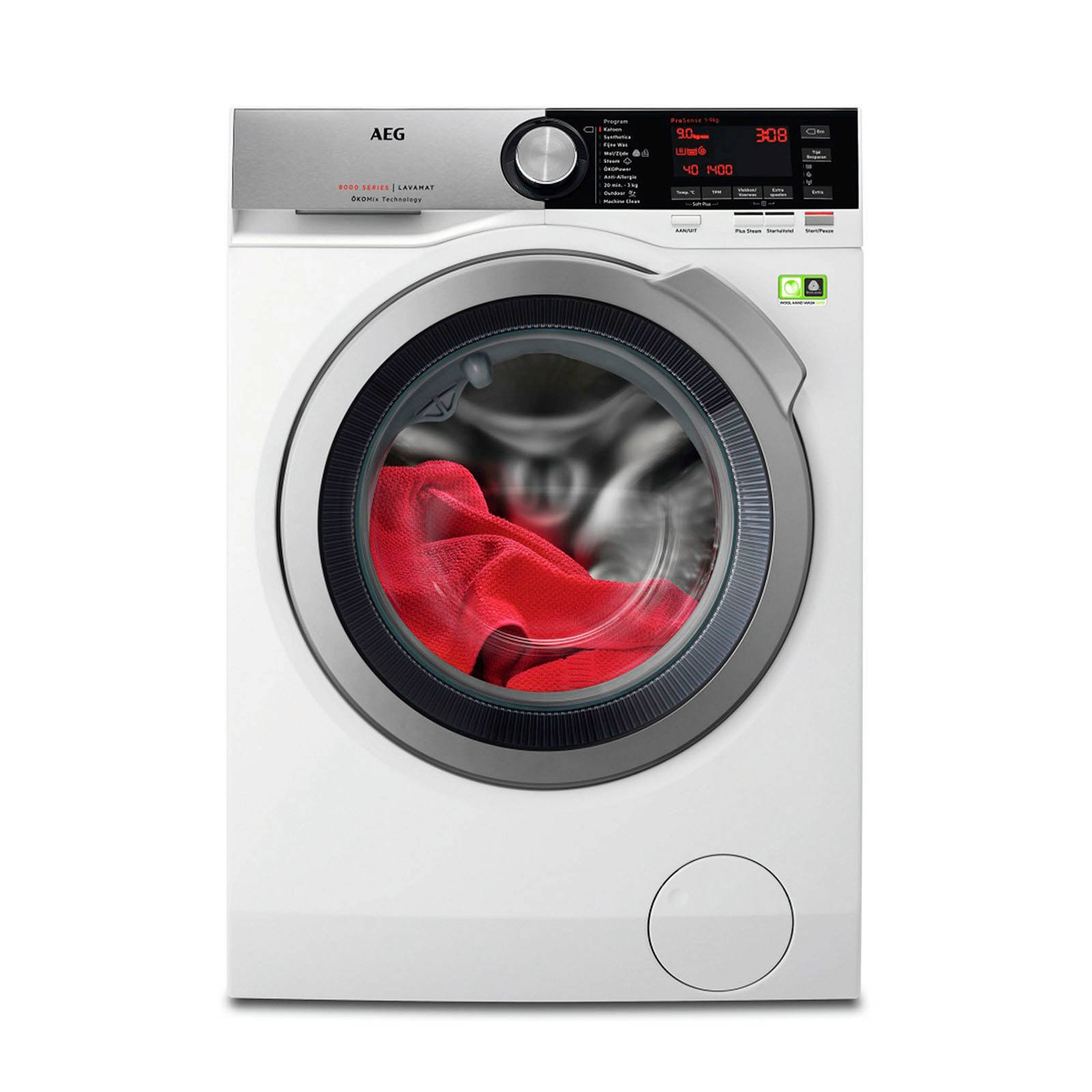 AEG L8FEN96CS Wasmachine - Elektro Witgoed Outlet