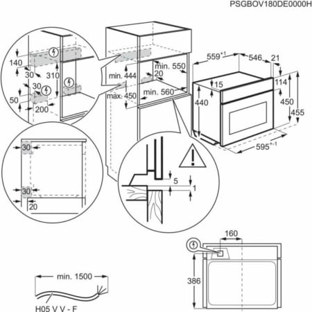 Electrolux KVLAE00WT combimagnetron - Afbeelding 4