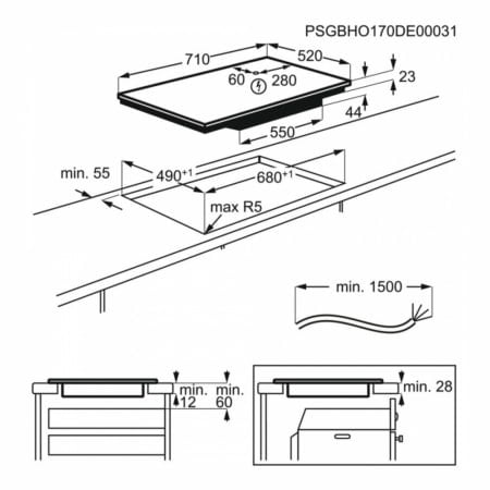 Aeg IKE74441FB kookplaat - Afbeelding 2
