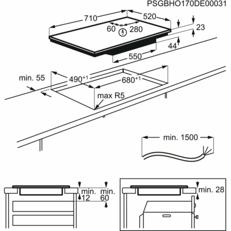 ELECTROLUX EIV744 kookplaat - Afbeelding 3