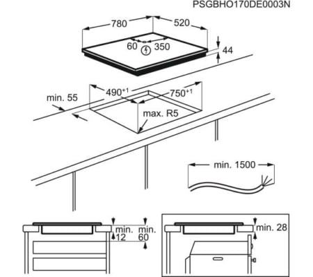 Electrolux EIV87675 Kookplaat - Afbeelding 3