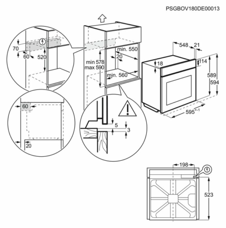 Electrolux KOCDH71X Oven - Afbeelding 4