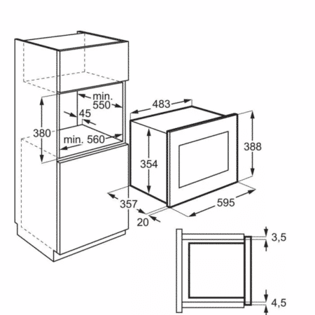 Electrolux LMSD253TM Magnetron - Afbeelding 4