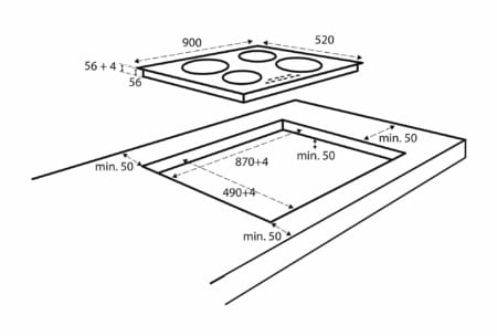Inventum IKI9035 kookplaat - Afbeelding 2
