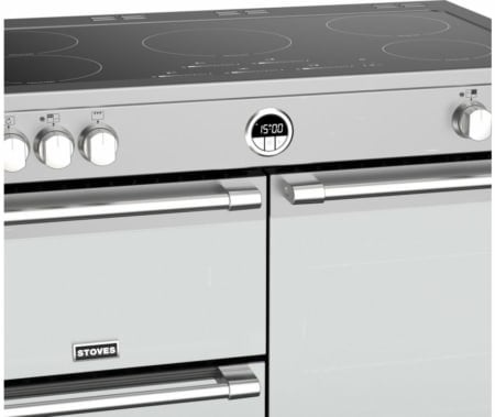 Stoves Sterling S1000 Ei Deluxe RVS - Afbeelding 2