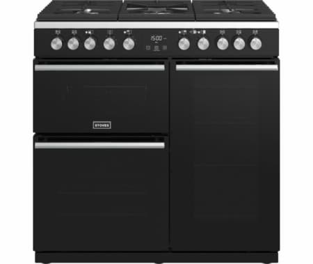 Stoves Precision S900DF Deluxe Zwart