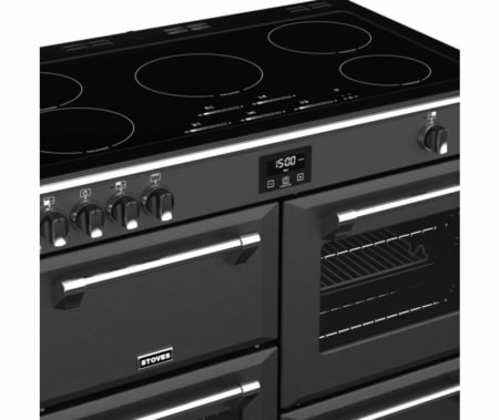 Stoves Richmond S1000 Deluxe CB Ei Antraciet-mat - Afbeelding 3