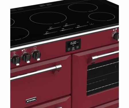 Stoves Richmond S1000 Deluxe Ei Chili Red - Afbeelding 4