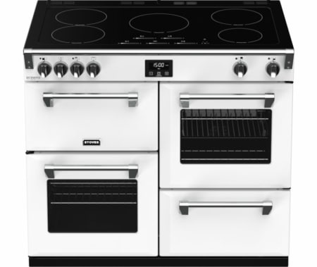 Stoves Richmond S1000 Deluxe Ei Icy White - Afbeelding 2