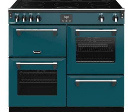 Stoves Richmond S1000 CB Ei Kingfisher Teal