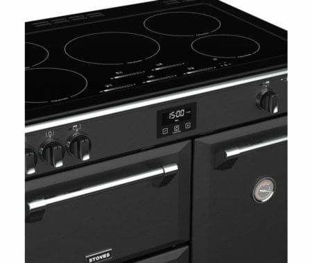 Stoves Richmond S900 Deluxe CB DF Antraciet - Afbeelding 3