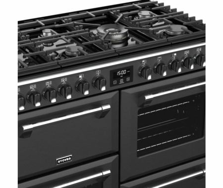 Stoves Richmond S1100 Deluxe DF Antraciet-mat - Afbeelding 2