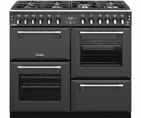 Stoves Richmond S1100 Deluxe DF Antraciet-mat
