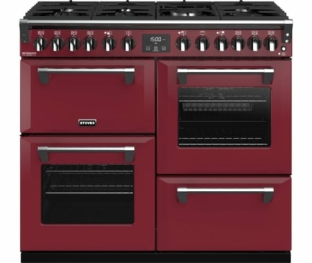 Stoves Richmond S1000 Deluxe DF Chili Red