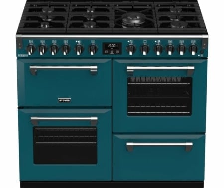 Stoves Richmond S1000 DF Kingfisher Teal - Afbeelding 2