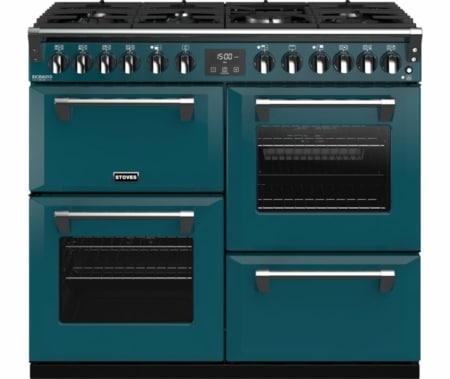 Stoves Richmond S1000 DF Kingfisher Teal
