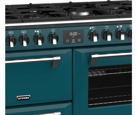 Stoves Richmond S1000 DF Kingfisher Teal - Afbeelding 4