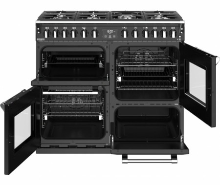 Stoves Richmond S1100 DF Deluxe Zwart - Afbeelding 3