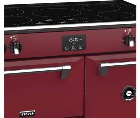 Stoves Richmond S900 Ei Deluxe Chili Red - Afbeelding 3
