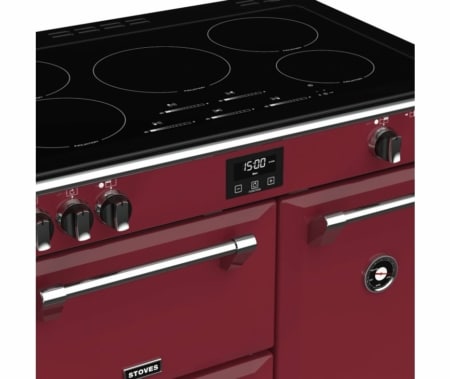 Stoves Richmond S900 Ei Deluxe Chili Red - Afbeelding 2
