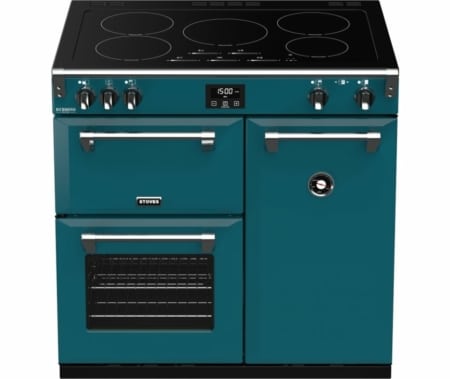 Stoves Richmond S900 Ei Deluxe Kingfisher Teal - Afbeelding 2