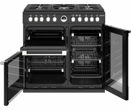 Stoves Sterling S900 DF Deluxe Zwart - Afbeelding 5
