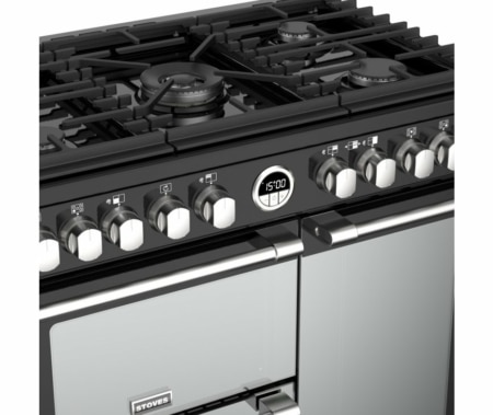 Stoves Sterling S900 DF Deluxe Zwart - Afbeelding 3