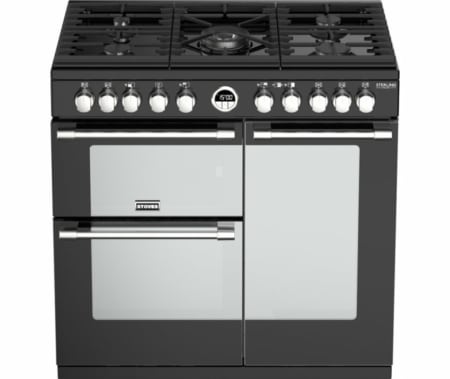 Stoves Sterling S900 DF Deluxe Zwart - Afbeelding 2