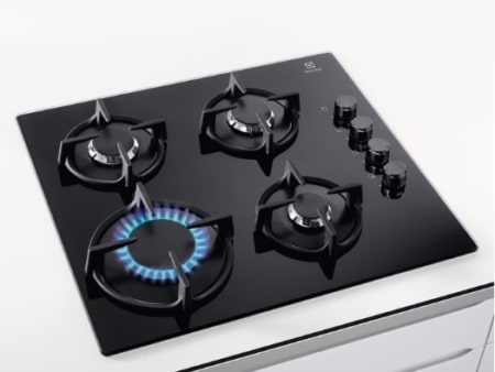 Electrolux EGG6407K Zwart Ingebouwd 59 cm Gaskookplaat 4 zone(s) - Afbeelding 8