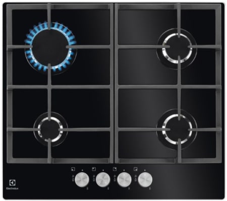 Electrolux EGG6426SK Zwart Ingebouwd 59 cm Gaskookplaat 4 zone(s)