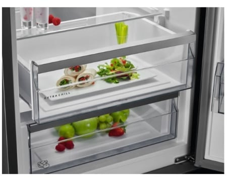 AEG RCB736E5MX koel-vriescombinatie Vrijstaand 360 l E Roestvrijstaal - Afbeelding 7