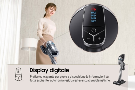 Samsung VS20R9042T2 Zilver Stofzak - Afbeelding 8