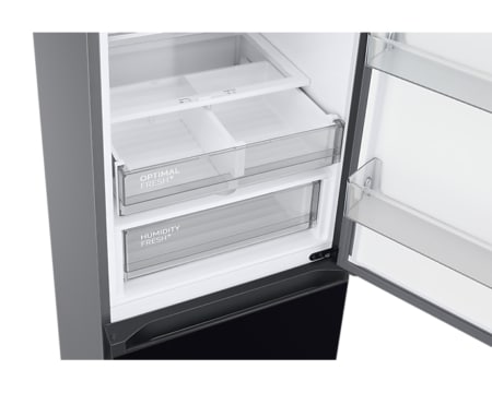 Samsung RB38A7B5E22 koel-vriescombinatie Vrijstaand 390 l E Zwart - Afbeelding 6
