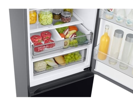 Samsung RB38A7B5E22 koel-vriescombinatie Vrijstaand 390 l E Zwart - Afbeelding 7