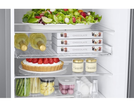 Samsung RB38A7B6BAP koel-vriescombinatie Vrijstaand 387 l B Wit - Afbeelding 9