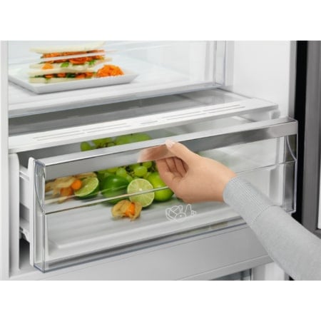 Electrolux LNT7ME32M1 koel-vriescombinatie Vrijstaand 330 l E Zwart - Afbeelding 7