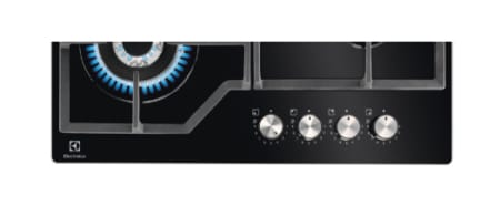 Electrolux KGG64362K kookplaat Zwart Ingebouwd Gaskookplaat 4 zone(s) - Afbeelding 3