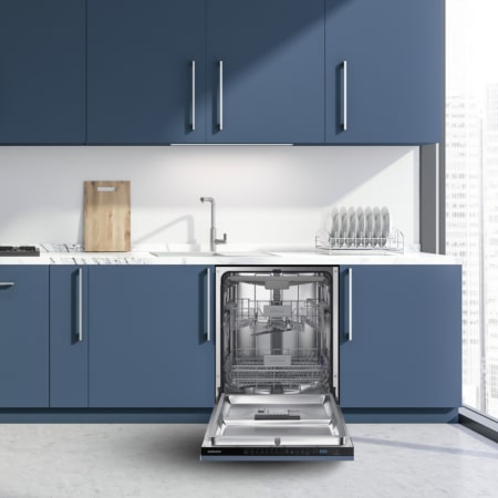 Samsung DW60M6050BB Volledig ingebouwd 14 couverts E - Afbeelding 4