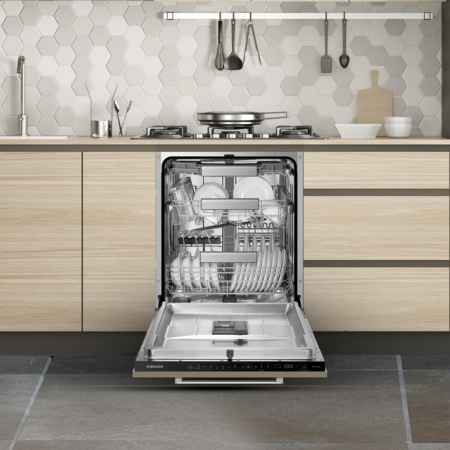 Samsung DW60A8070BB Volledig ingebouwd 14 couverts B - Afbeelding 4