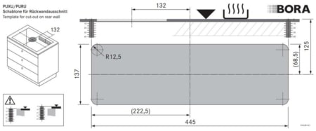 BORA PURA inductiekookplaat met afzuiging - Afbeelding 3