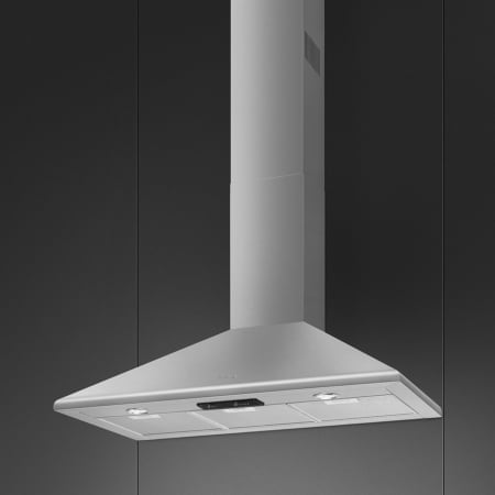 Smeg KSED95XE afzuigkap Muurmontage Roestvrijstaal 595 m³/uur B - Afbeelding 3