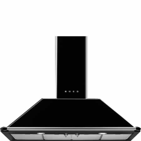 Smeg KT110BLE afzuigkap Muurmontage Zwart 820 m³/uur A - Afbeelding 6